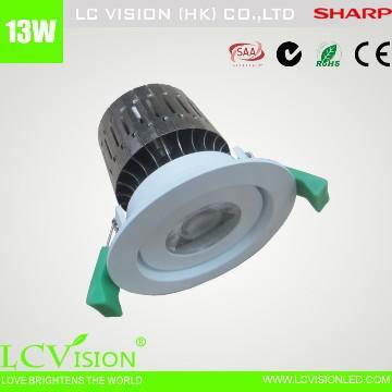 SAA CE RoHS New 3W adjustable SHARP LED down light / Recessed/ Dimming