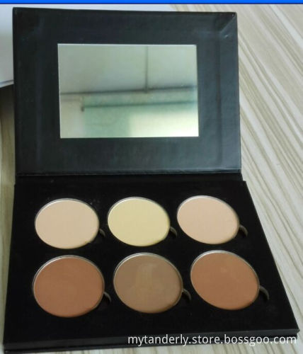 Free sample high quality cosmetic makeup palette empty private label eyeshadow palette