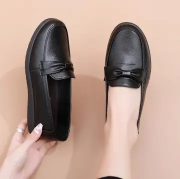 Wholesale Multi-Color Comfortable Loafers for Women: Genuine Leather Slip-On Flat Casual Shoes