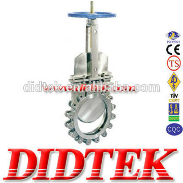 DIDTEK Metal-seated Knife Gate Valves