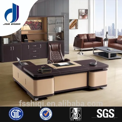 F62 Contemporary Office Furniture Drawings Office Work Desk, High