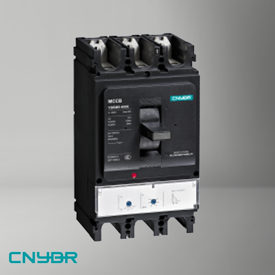 Disjuntor da série YBRM5-400 com alojamento de plástico