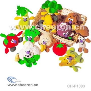 Plush Vegetables Toy, Colorful Stuffed Toy