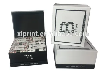 Accept customized size cardboard packaging gift box with magnetic closure
