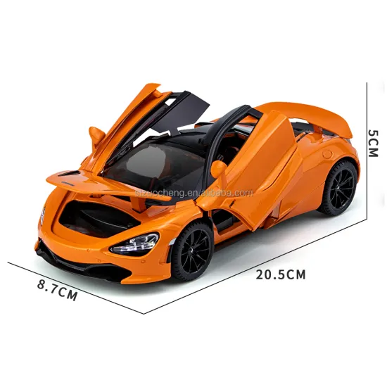 High-Quality 1:24 Scale Diecast Model Cars: New Design Metal Pullback Alloy Toy Cars