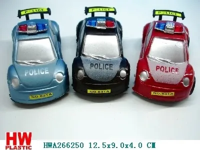 9cm P/B Police Car toy
