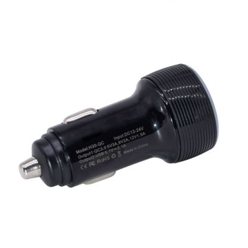 CE FCC ROHS 2USB Fast Car charger