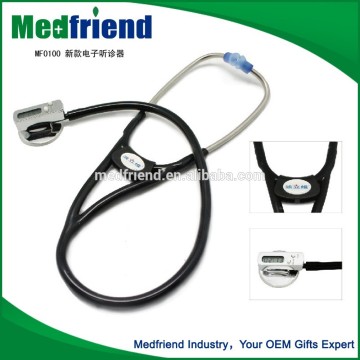 MF0100 China Wholesale Stethoscope with Electronic Timer
