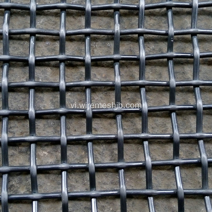 Kim loại Crimped Wire Mesh cho khai thác mỏ