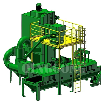 Factory Direct Shot Blasting Machine for Rocks