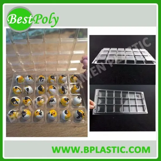 Cheap price custom thermoformed blister tray for chocolate