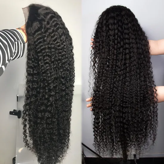 Braided Curly Deepwave Full Lace Wig For Black Women, Lace Frontal Curly Wig,Pineapple Wave Brazilian Virgin Hair Wigs