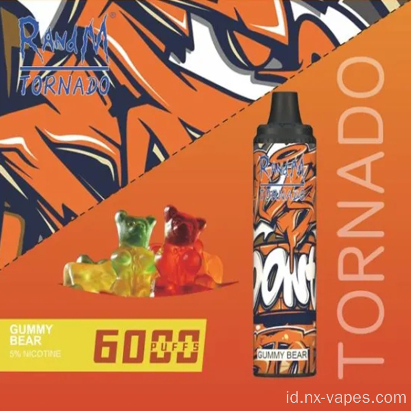 Randm Tornado 6000 Disposable Vape Australia