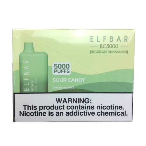 Vape ELF Bar แบบใช้แล้วทิ้ง Lost mery 5000 Puffs