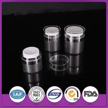 Professional factory wholesale certified Acrylic Decorative Unique matt black cosmetic container