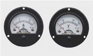 Mini Round Panel Meter , Moving Iron Instruments Ac / Dc Electrical Energy Meter