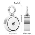 Radial magnets strong pulling force