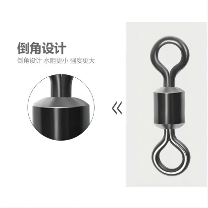 Rolling Barrel Fishing Swivels