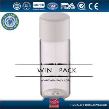 9ml tube glass bottle with screw plastic cap for testing, tube glass bottle manufacturer