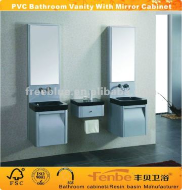 pvc bathroom cabinet /bathroom ware