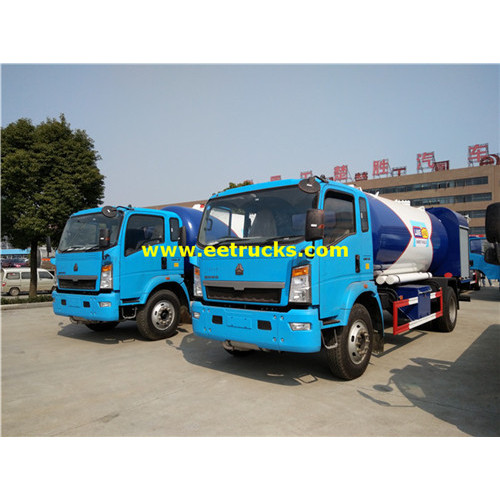 Camions de remplissage de propane 15m3 4x2