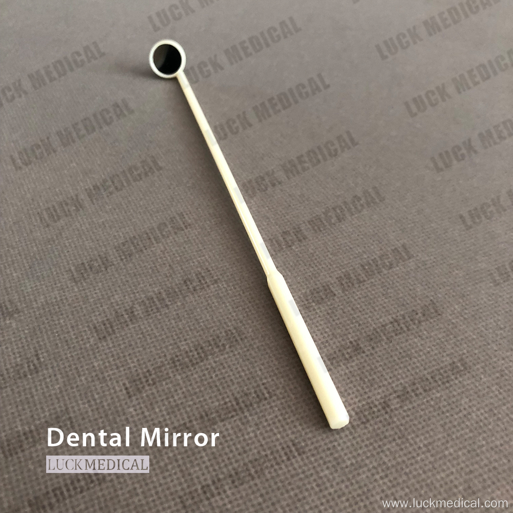 Disposable Plastic Oral Mirror Deantal Mirror