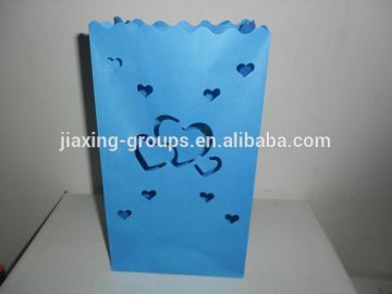 HOT sale butterfly paper candle bags,customized print ,OEM orders are welcome