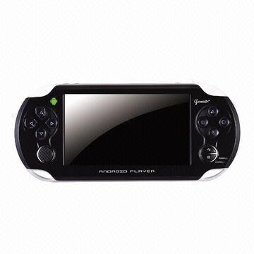 4.3-inch Google's Android Handheld Game Player with Amlogic ML Solution, 1,800mAh Battery Capacity
