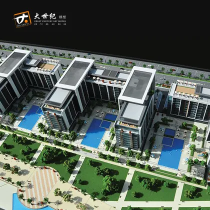 landscape architectural model architecture model