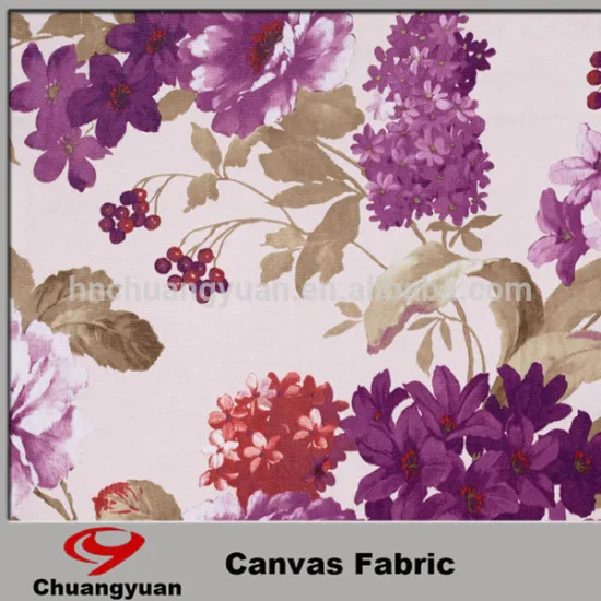 2015 Professional Factory Cheap Polyester Cotton Printing Canvas Fabric For Wholesale