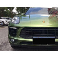 metallic fantasy grass green car wrap