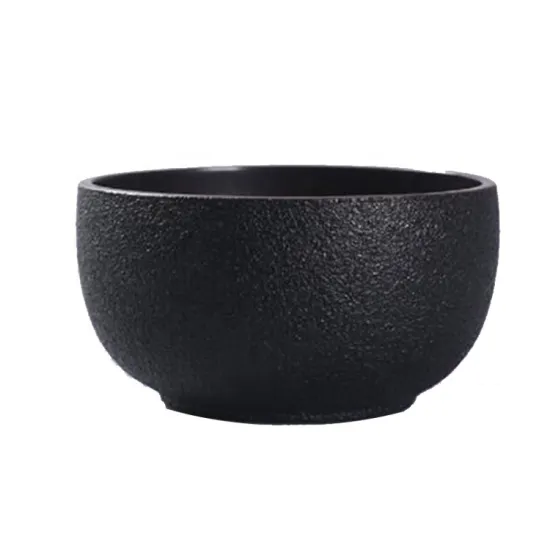 Wholesale Handmade Black Ceramic Matcha Bowl
