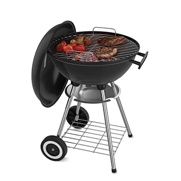 18 ιντσών Apple Shape Charcoal Grill BBQ Grill για σπιτικό κήπο μπάρμπεκιου καροτσάκι