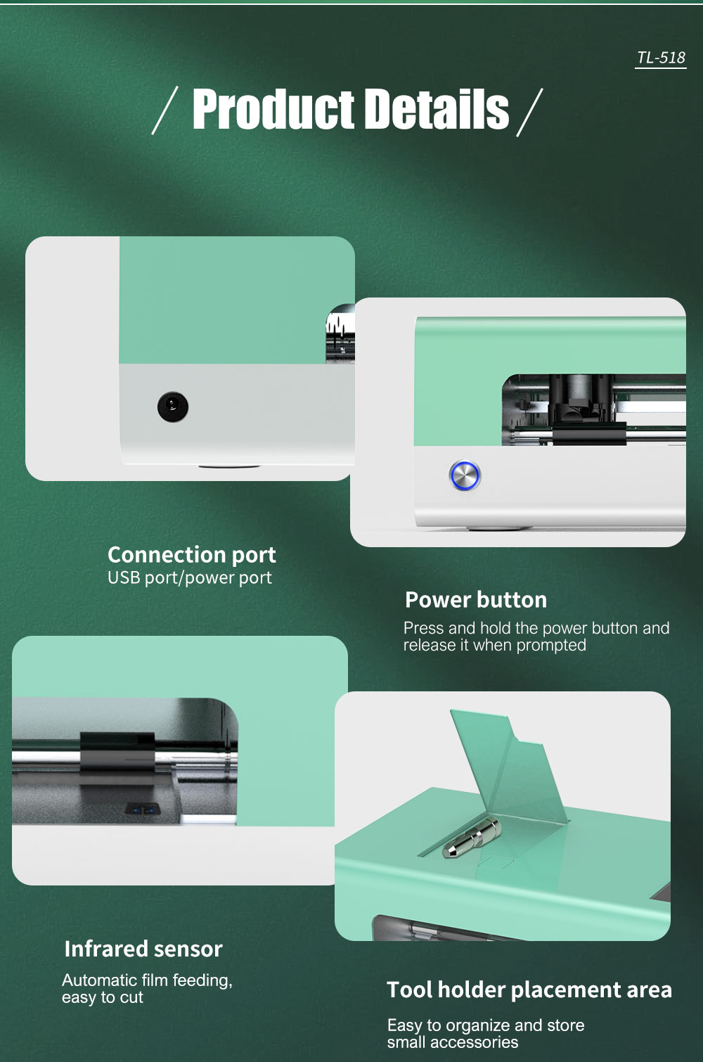 Tl 518 Film Cutting Machine