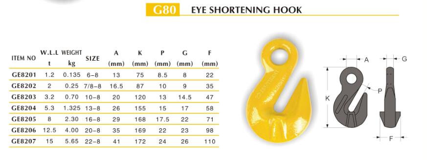 EYE SHORTING HOOK