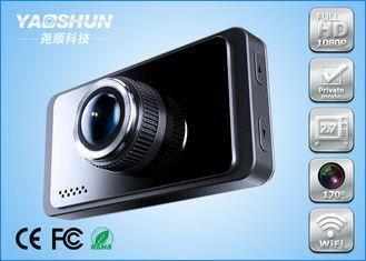 30FPS Wide Angle WIFI Car DVR 3.0 Mega Pixel For Audi , Bla