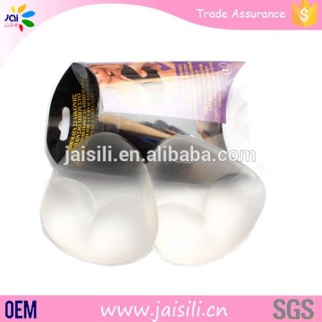 Soft food grade strapless transparent silicone bra pad bra insert