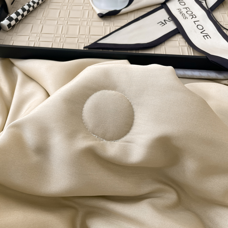 Pigment Printed Stripe Design Modal Bedding Set