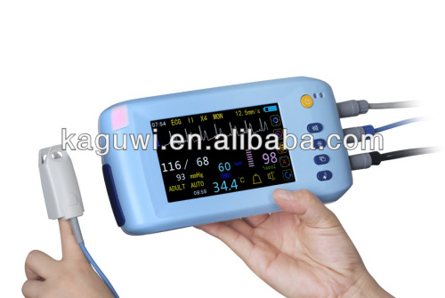 Muiti-Parameter HandheldPatient Monitor With CE,Optional Bluetooth printer to print the waveform and data out