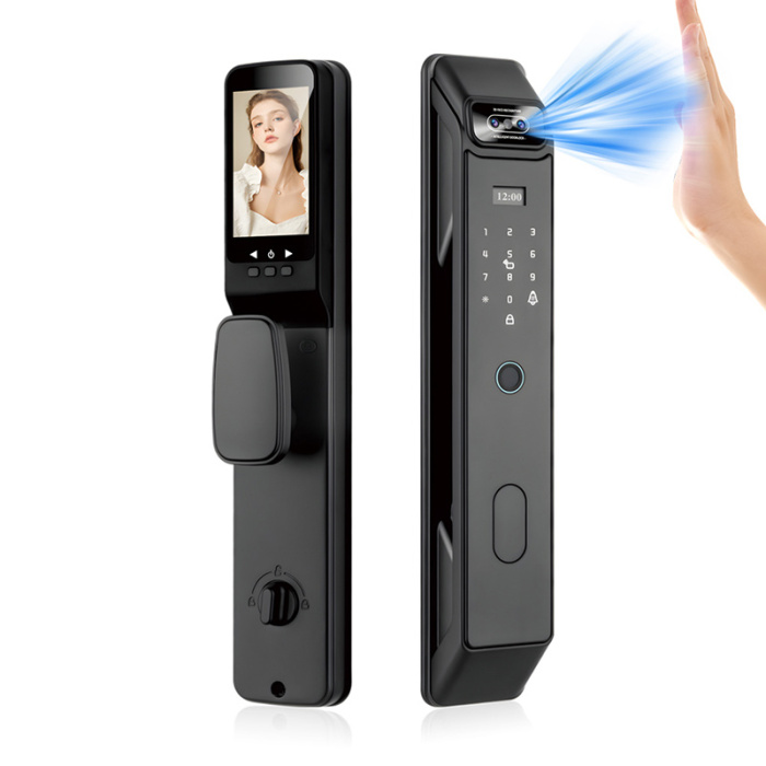 Опознавание лиц безопасности ладони для цифровой карты блокировки карты