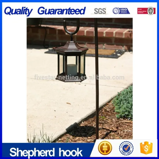 84'' Double Shepherd Hook---great gift idea for the gardener