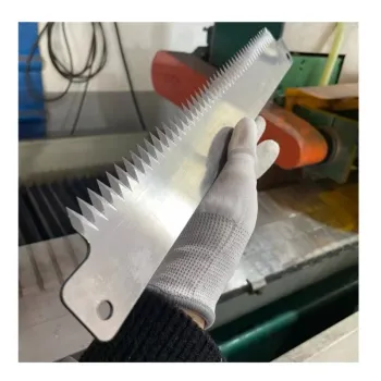 Factory Price Serrated Zigzag Blade - Best Industrial Packaging Machine Knife for All Packing Materials