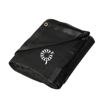 Black Heavy Duty 510gsm PVC Coated Polyester Mesh Tarp for Dump Truck