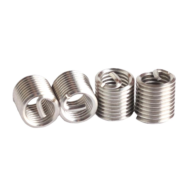 Stainless Steel Fine Thread Insert Coils Free Running M12*1 Size for Metric Applications
