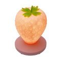 LED lampe à fraises en silicone mignonne