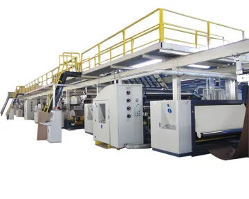 3/5 Ply Automatic Corrugated Cardboard Production Line Machine