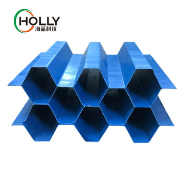 PVC Plastic Hexagon Honeycomb Packing Tube Settler Media