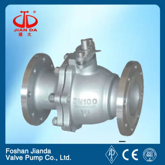 Stainless steel flange water ball valve