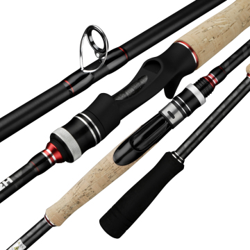 Johncoo Lure Rod Fishing Rod 2.28m-2.4m Γρήγορη δράση Carbon Spinning Rod για μεγάλο παιχνίδι