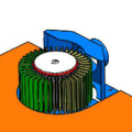 Single side sander machine
